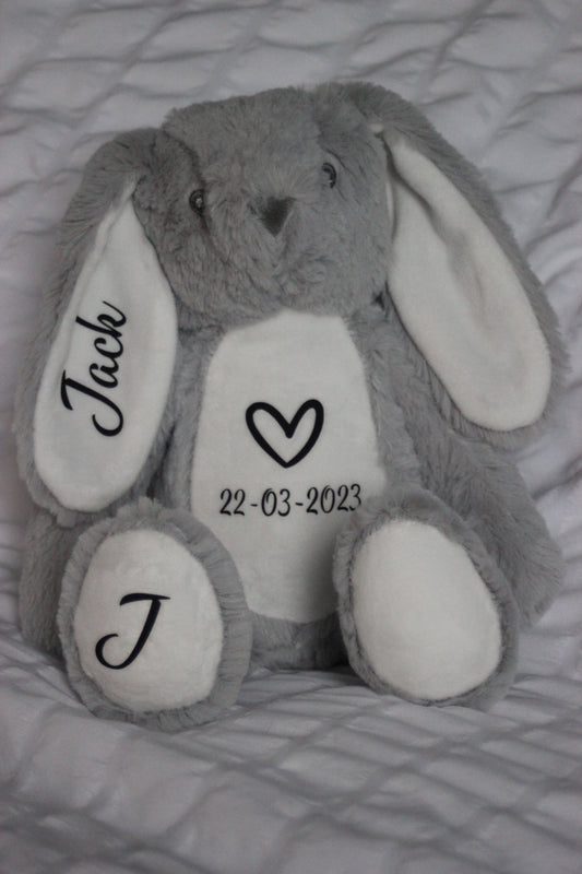 Grey Bunny Rabbit Teddy