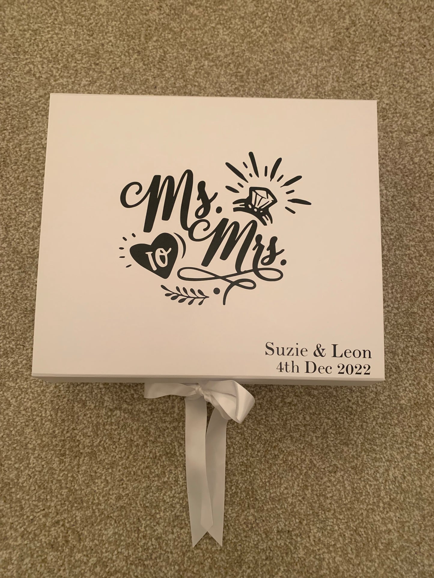 Ms to Mrs Luxury Gift Box (White)