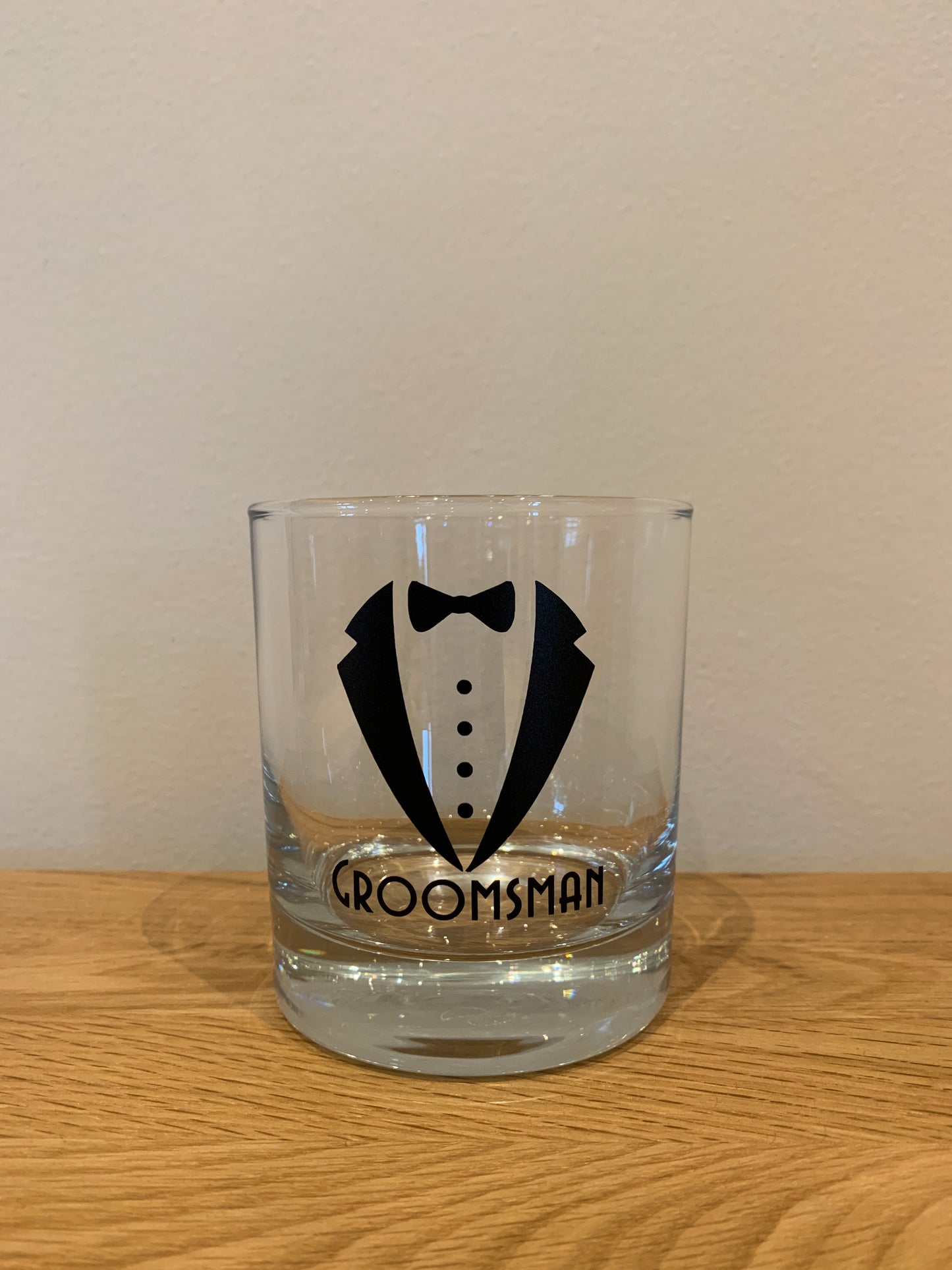 Whiskey Glass - Groomsman