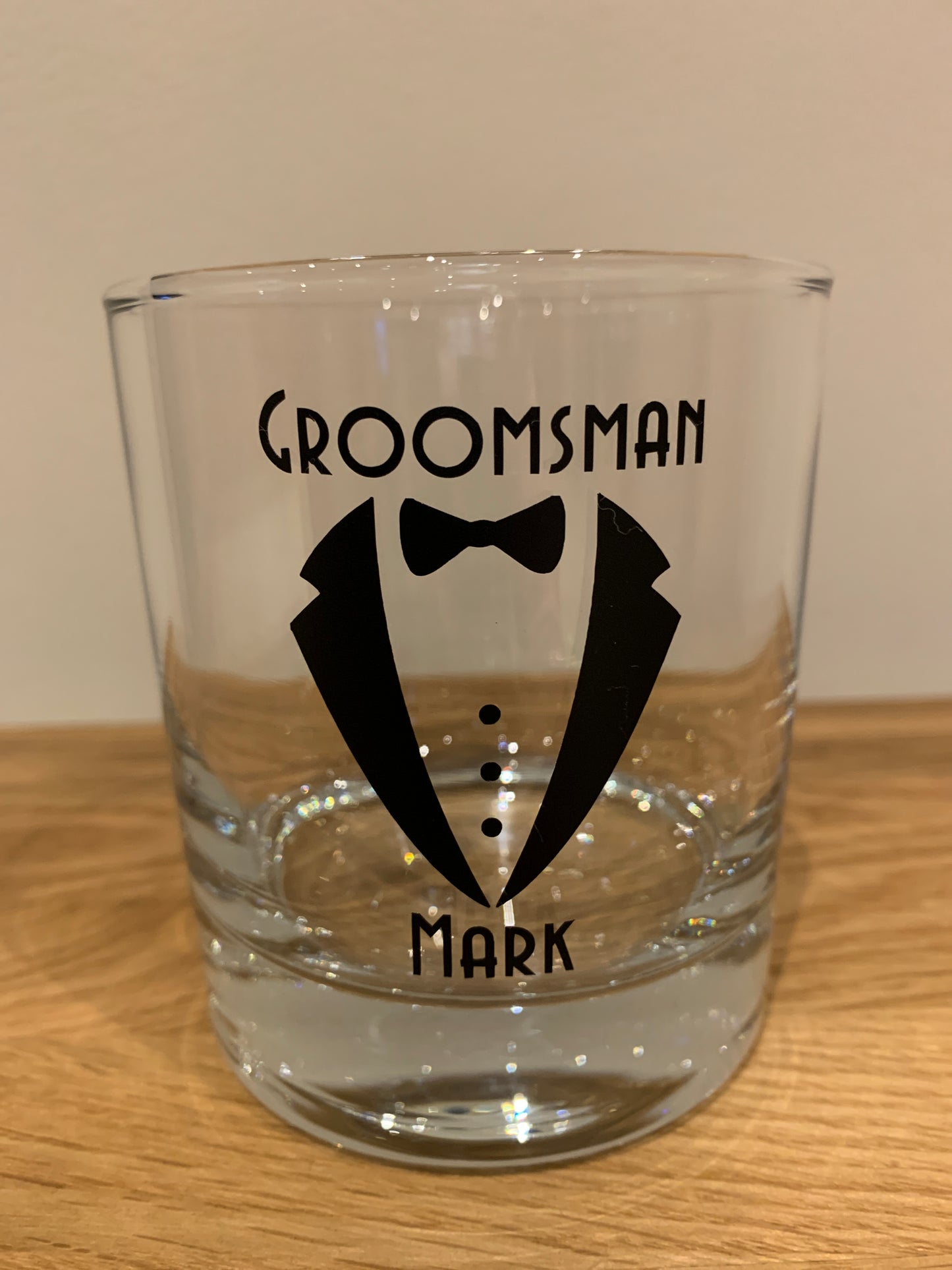 Whiskey Glass - Personalised Groomsman